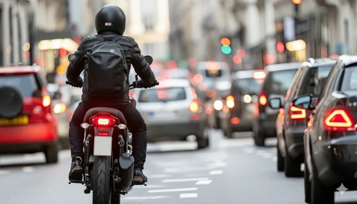 Be aware of motorcycles they are small and fast and are sometimes dificult to spot