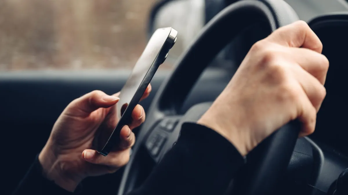If you're texting you're not driving