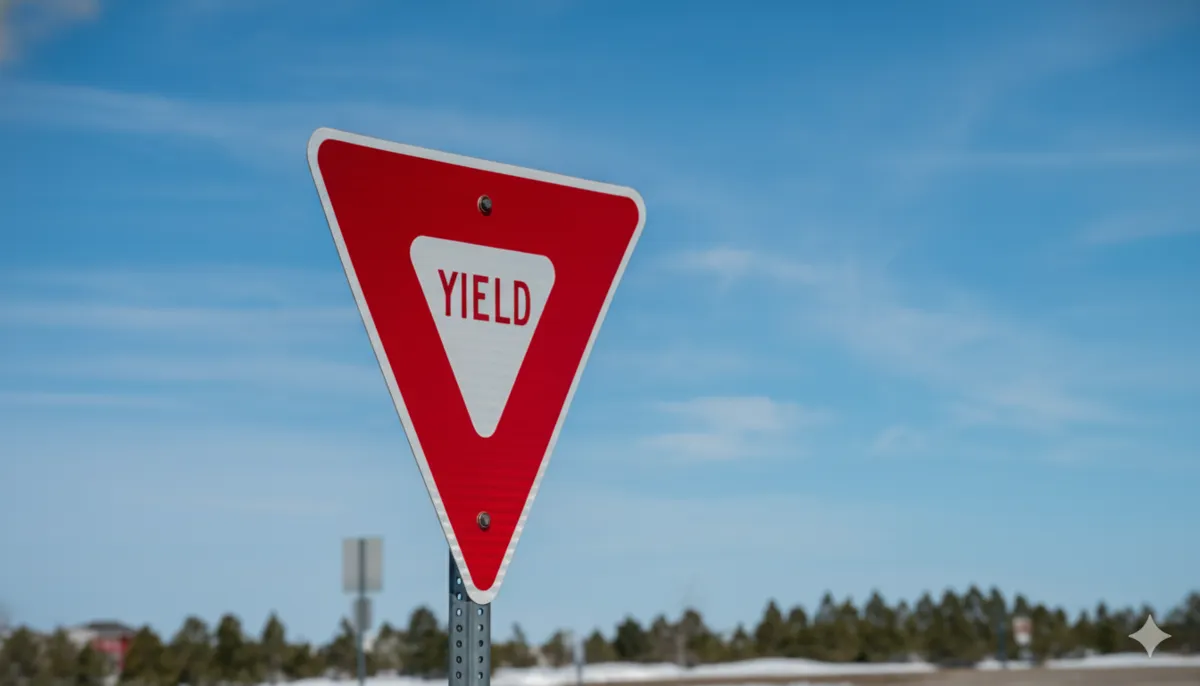 Always yield the right-of-way